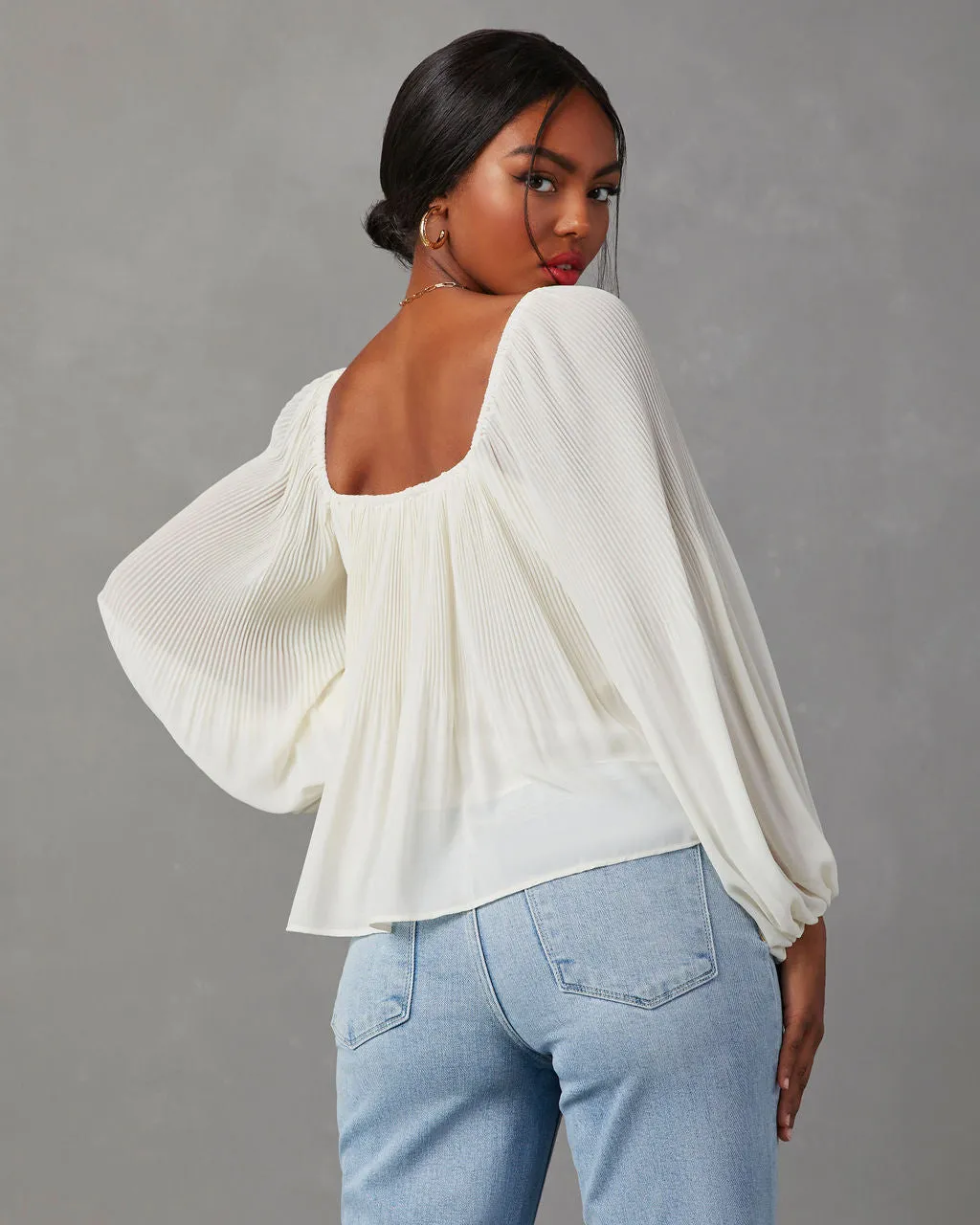 Dupree Plisse Top sold by Vici product image thumbnail 4