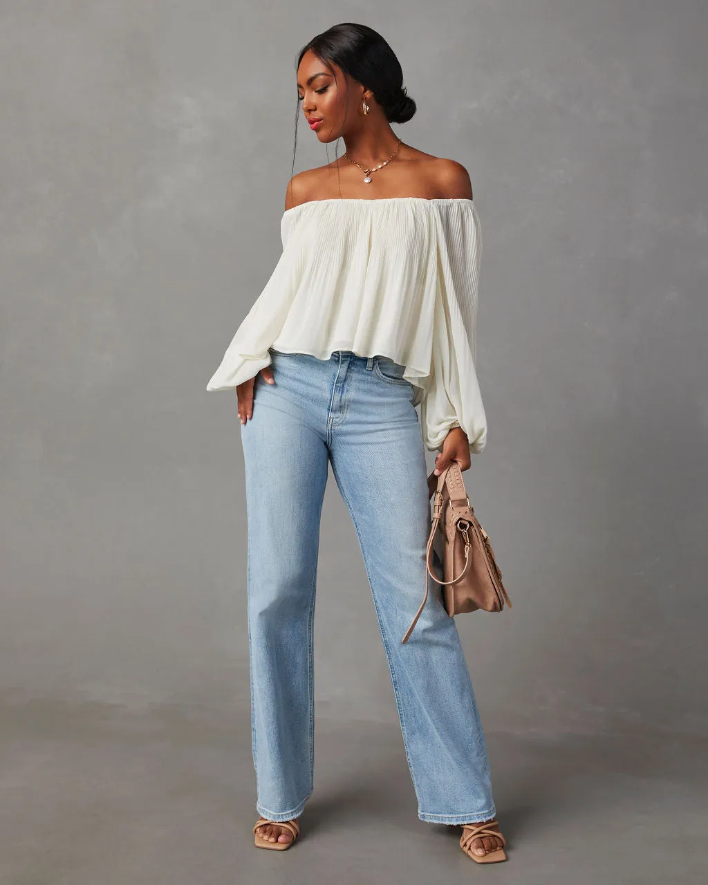 Dupree Plisse Top sold by Vici product image thumbnail 2