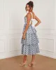 Sparrow Cotton Eyelet Tiered Midi Dress sold by Vici