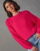 Rosalia Oversized Knit Pullover Sweater sold by Vici