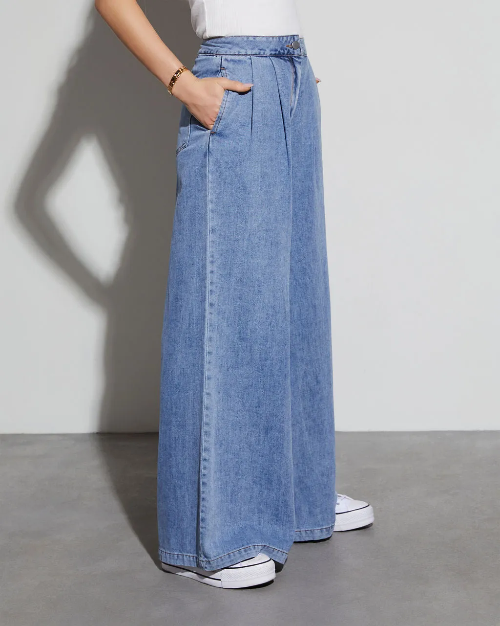Leia Wide Leg Pants sold by Vici product image thumbnail 3