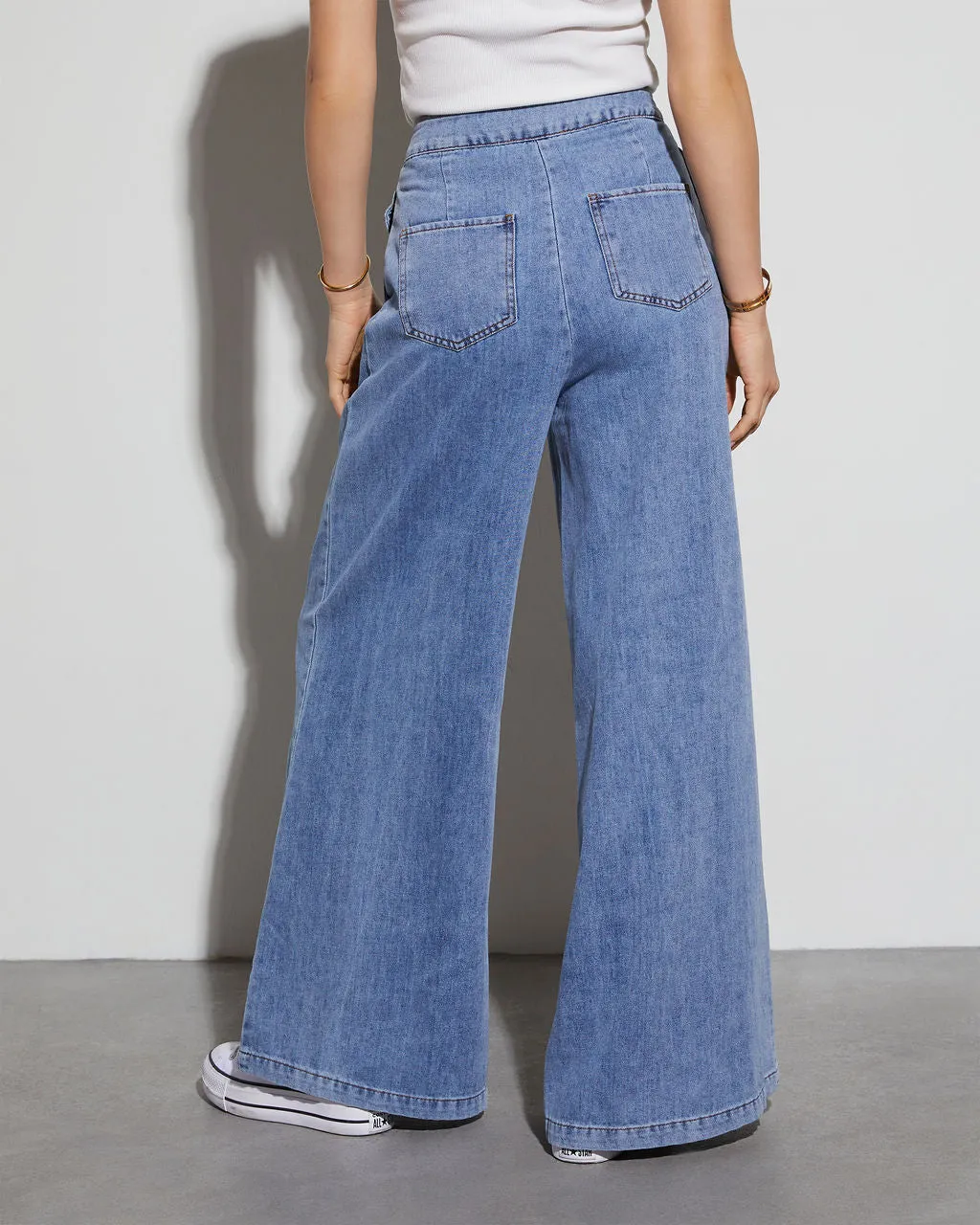 Leia Wide Leg Pants sold by Vici product image thumbnail 4