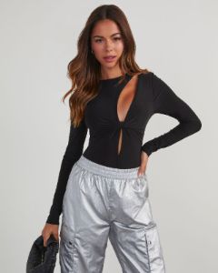 Kamara Cutout Twist Front Bodysuit sold by Vici