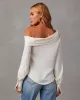 Runway Girl Satin Off Shoulder Top sold by Vici
