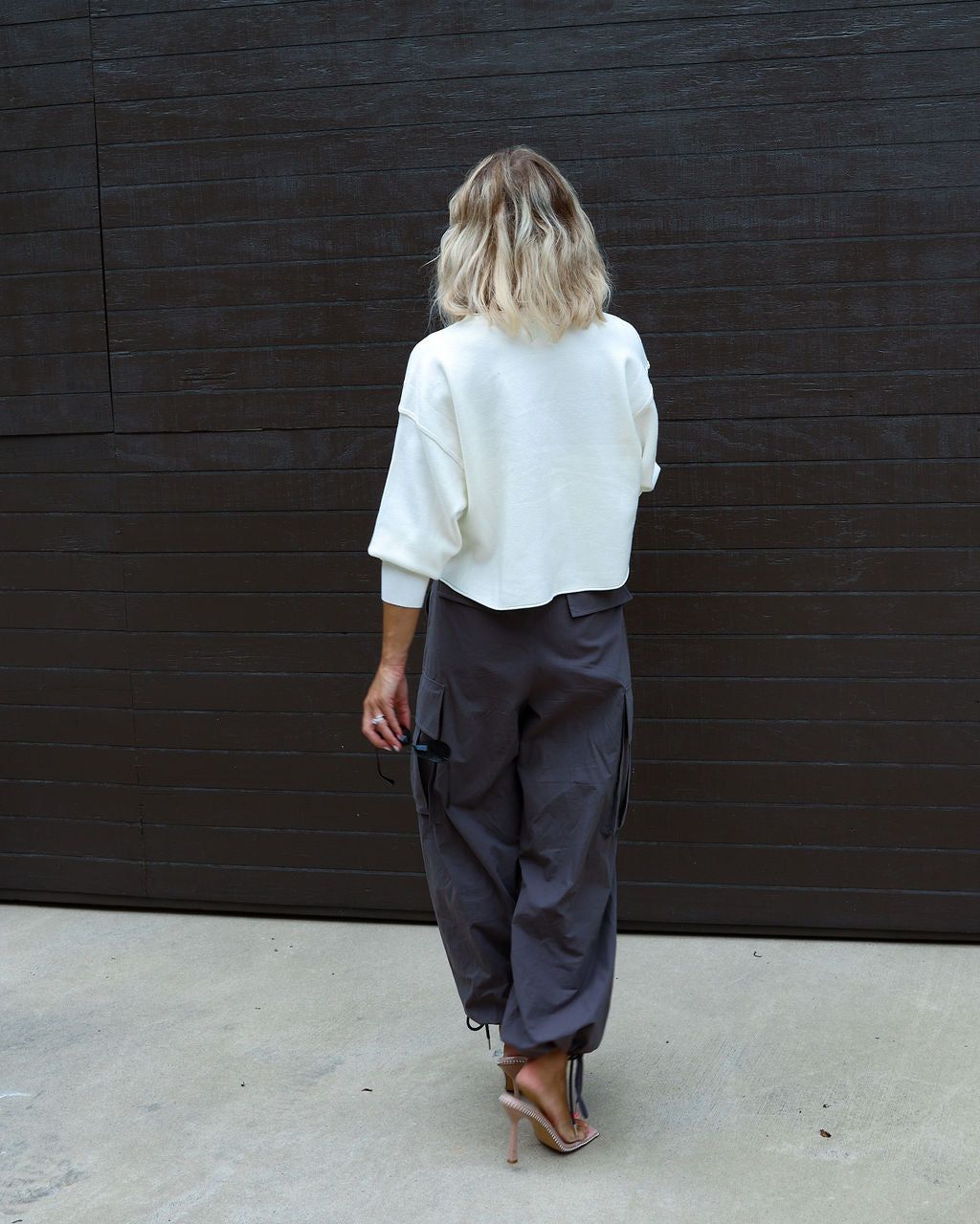 Cherilyn Premium V-Neck Sweater - White sold by Vici product image thumbnail 4