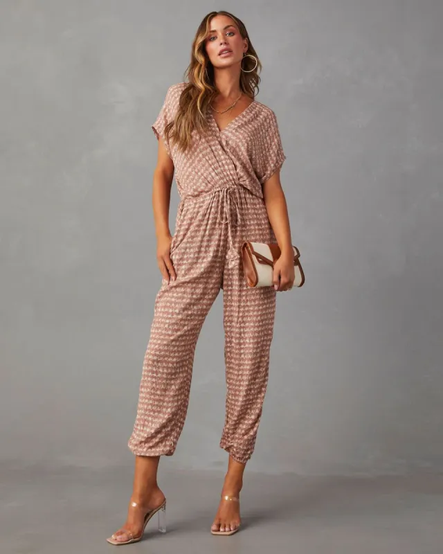 Colfax Printed Pocketed Jumpsuit - SALE sold by Vici