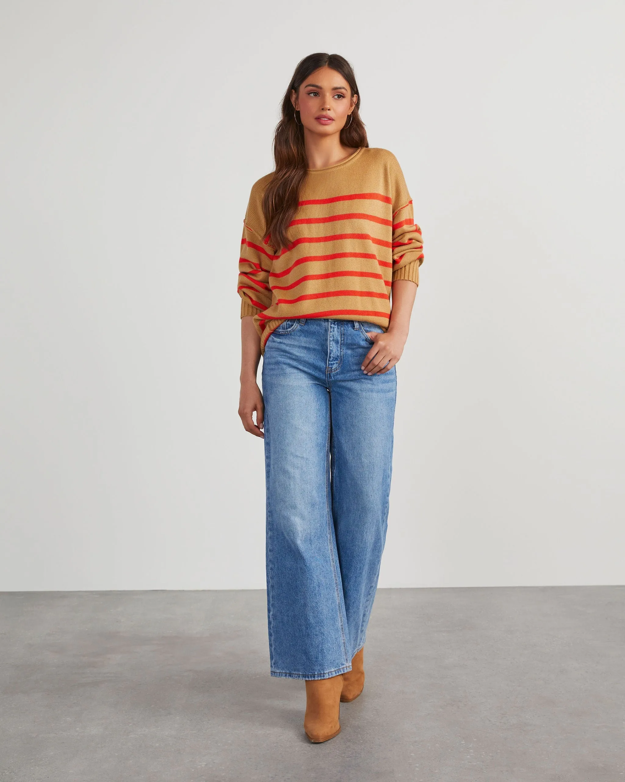 Wittman Striped Pullover Sweater sold by Vici product image thumbnail 3