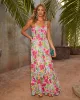 Emelia Floral Print Maxi Dress sold by Vici