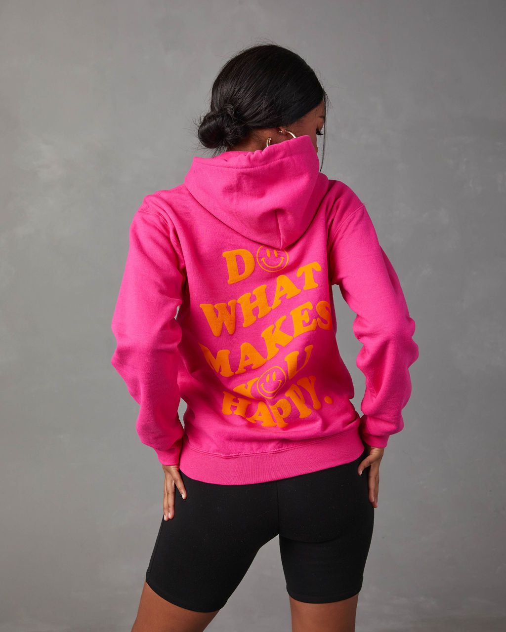 Do What Makes You Happy Graphic Hoodie sold by Vici product image thumbnail 4