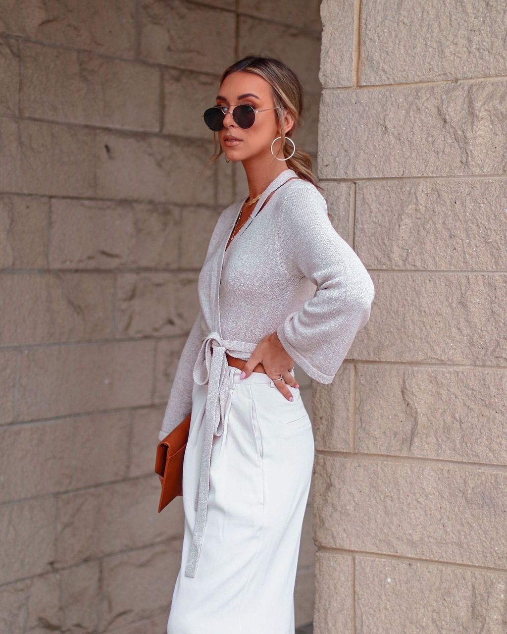 Seychelles Knit Wrap Top sold by Vici product image thumbnail 5