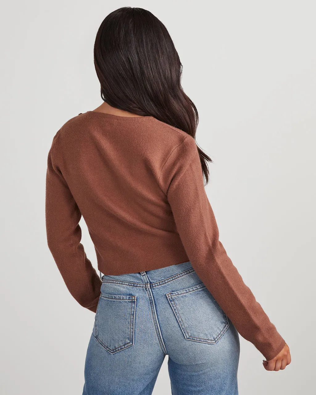 Autumn Breeze Fringe Trim Sweater sold by Vici product image thumbnail 4