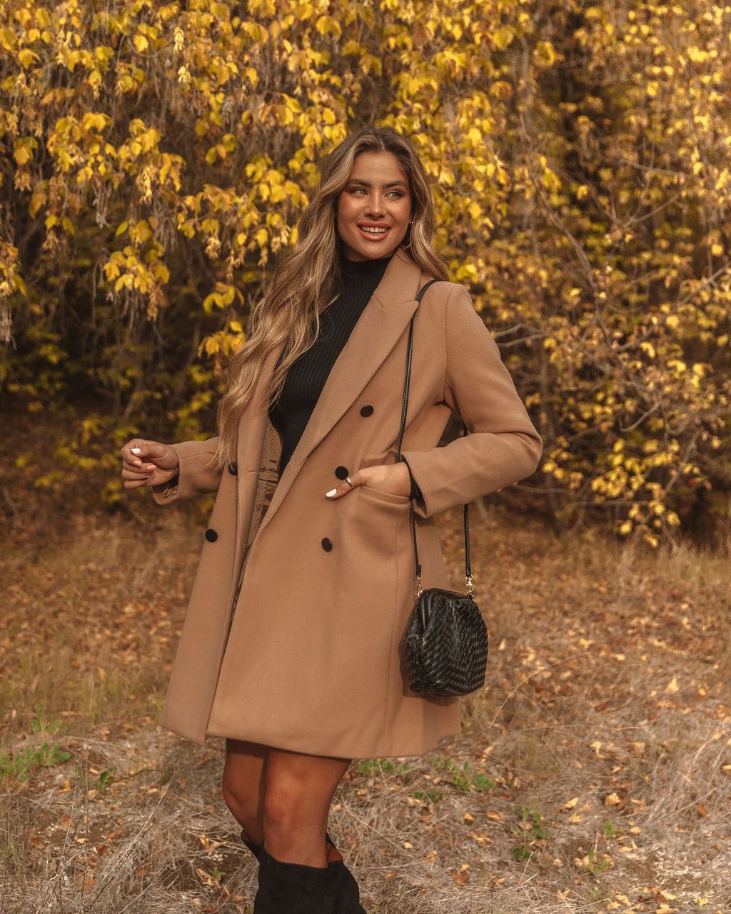 Elyanna Pocketed Coat - Camel - FINAL SALE sold by Vici product image thumbnail 7