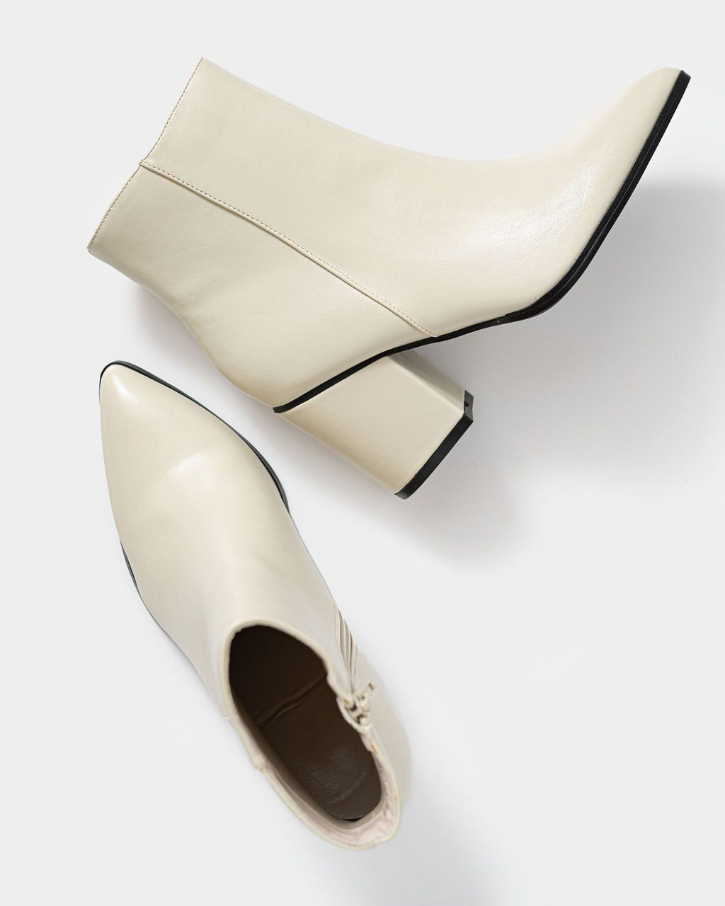 Vilma Faux Leather Booties sold by Vici