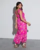 Mirabelle Tie Shoulder Floral Midi Dress sold by Vici