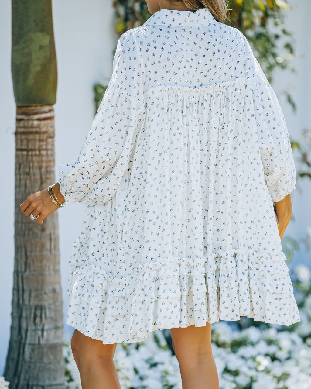Good For You Cotton Pocketed Babydoll Dress - FINAL SALE sold by Vici product image thumbnail 2