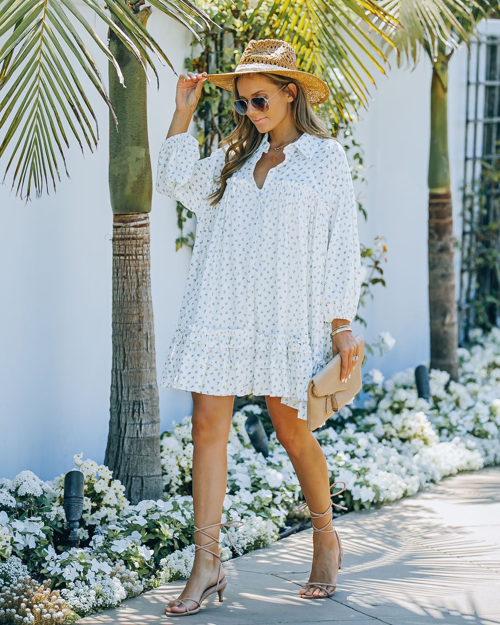 Good For You Cotton Pocketed Babydoll Dress - FINAL SALE sold by Vici product image thumbnail 10