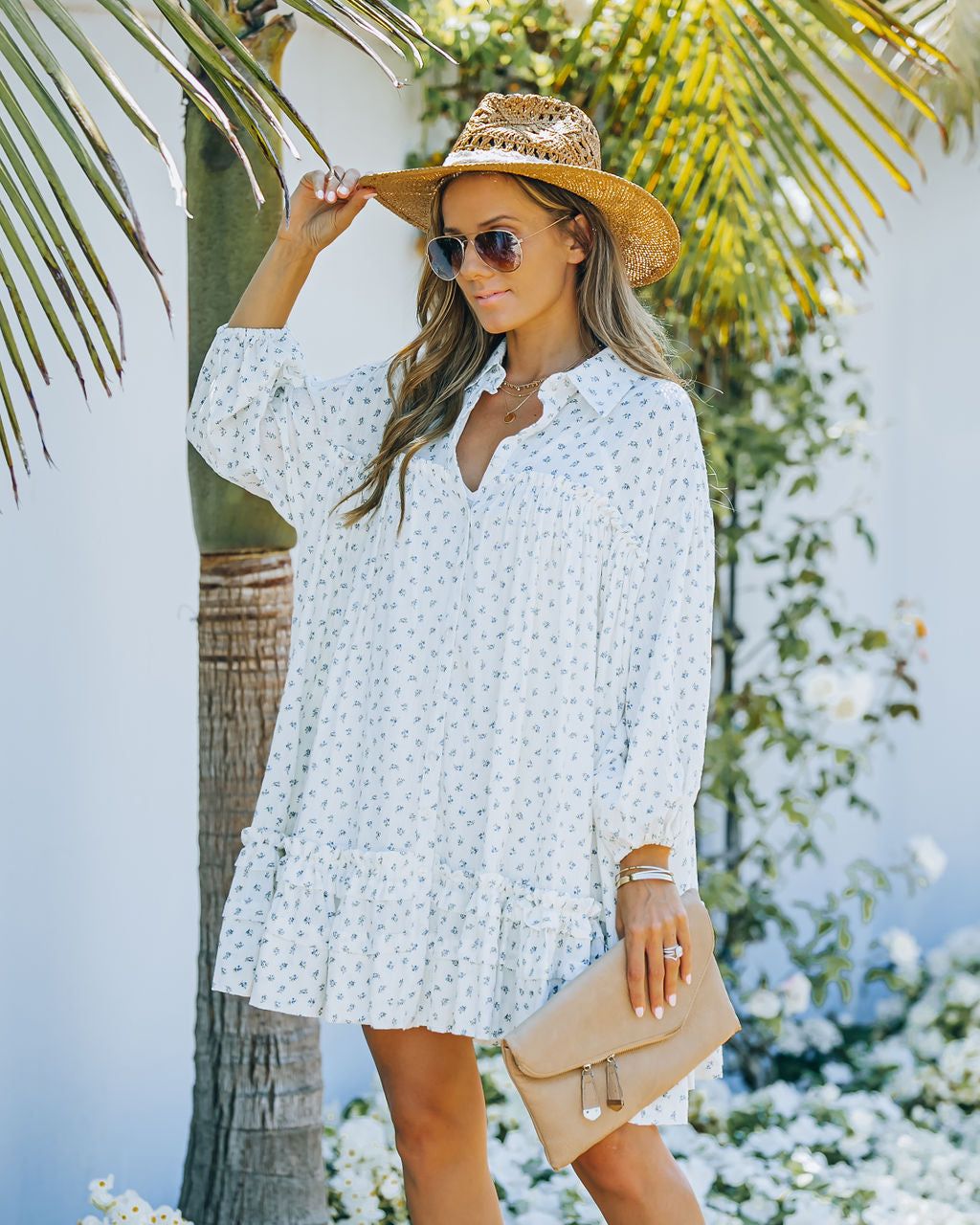 Good For You Cotton Pocketed Babydoll Dress - FINAL SALE sold by Vici product image thumbnail 7