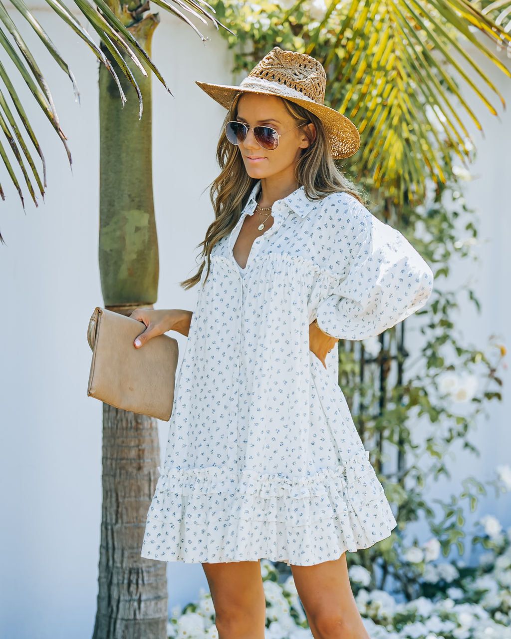 Good For You Cotton Pocketed Babydoll Dress - FINAL SALE sold by Vici product image thumbnail 3