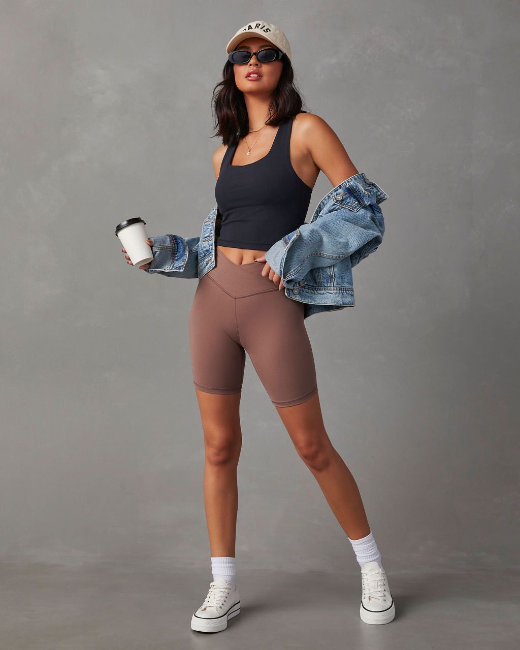 Advantage Crossover Biker Short - Taupe - SALE sold by Vici product image thumbnail 3