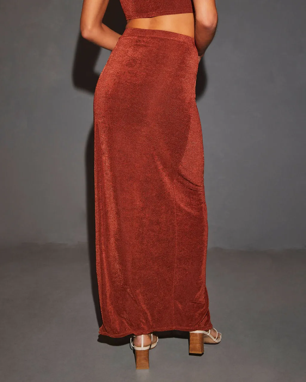 Kiana Twist Maxi Skirt sold by Vici product image thumbnail 5