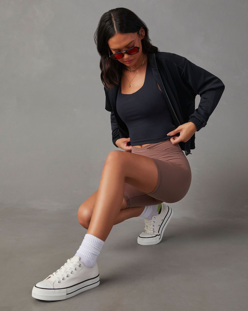 Advantage Crossover Biker Short - Taupe - SALE sold by Vici product image thumbnail 6