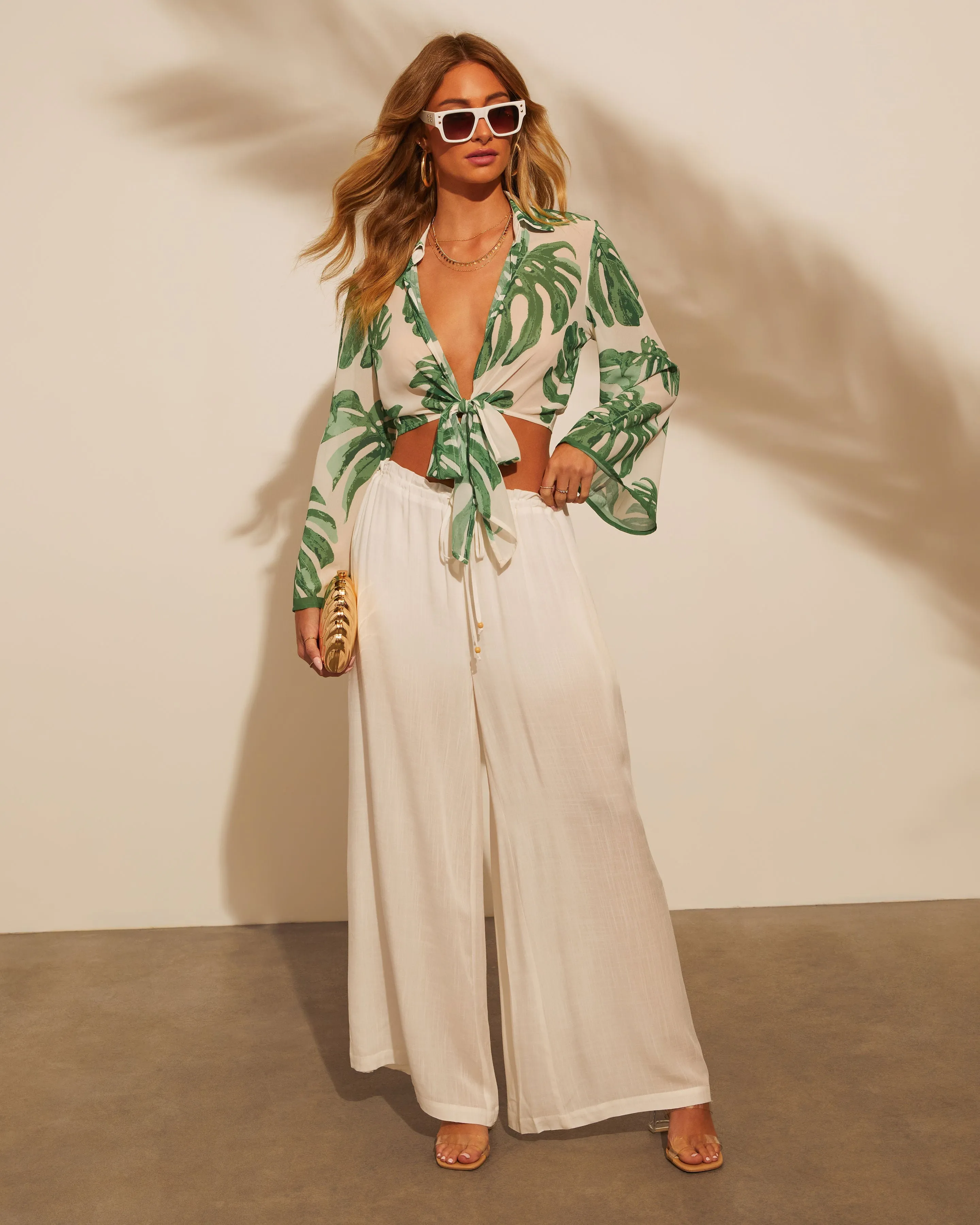 Jocelyne High Rise Wide Leg Pants sold by Vici product image thumbnail 4