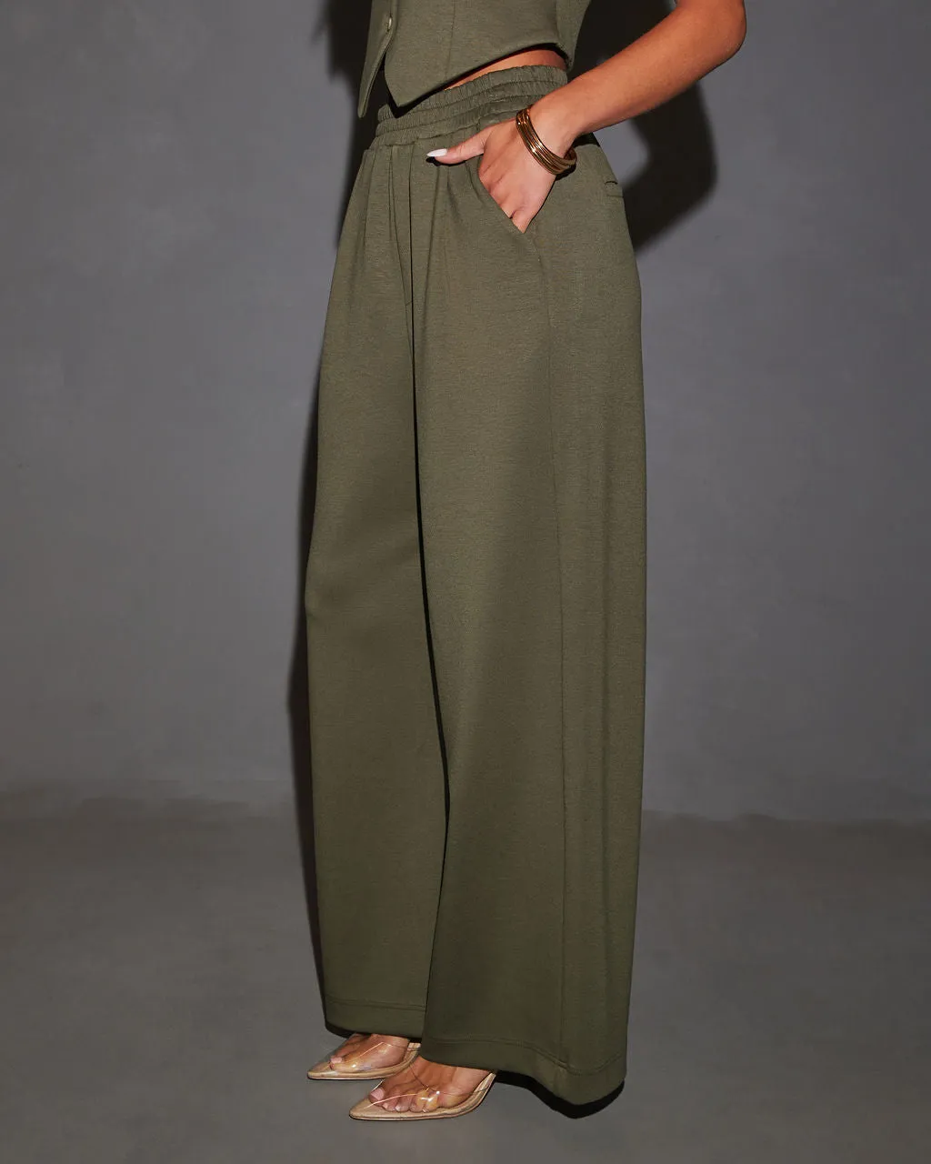 Sage High Rise Trouser Pants sold by Vici product image thumbnail 3