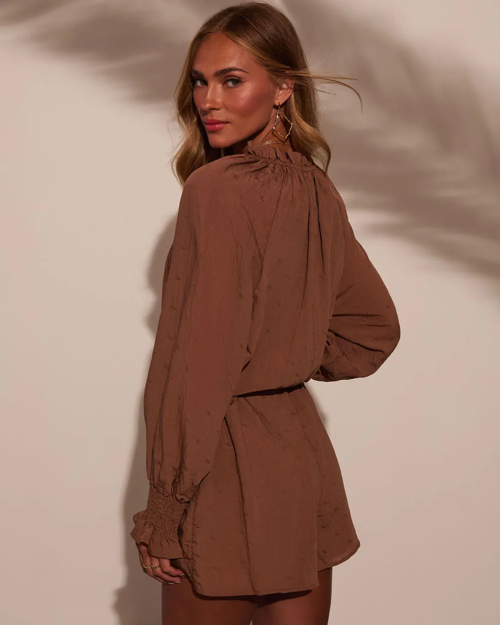 Drifter Waist Tie Romper sold by Vici product image thumbnail 4