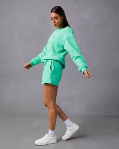 Malibu Athletics Crew Neck Pullover - Green - SALE sold by Vici