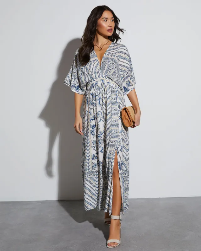 Shoreside Maxi Dress sold by Vici