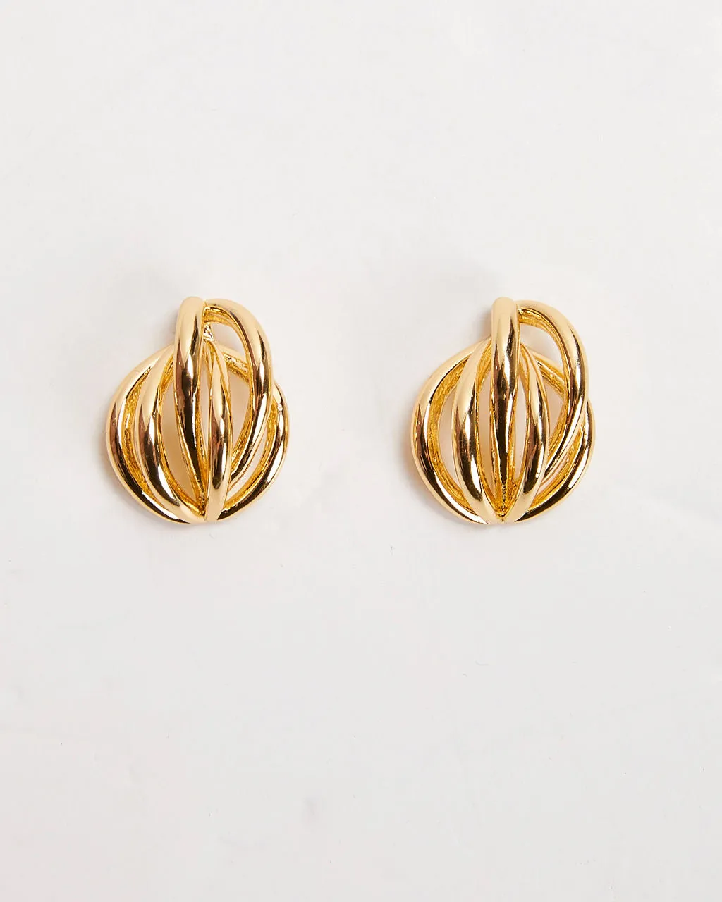 Eva Cluster Stud Earrings sold by Vici product image thumbnail 2