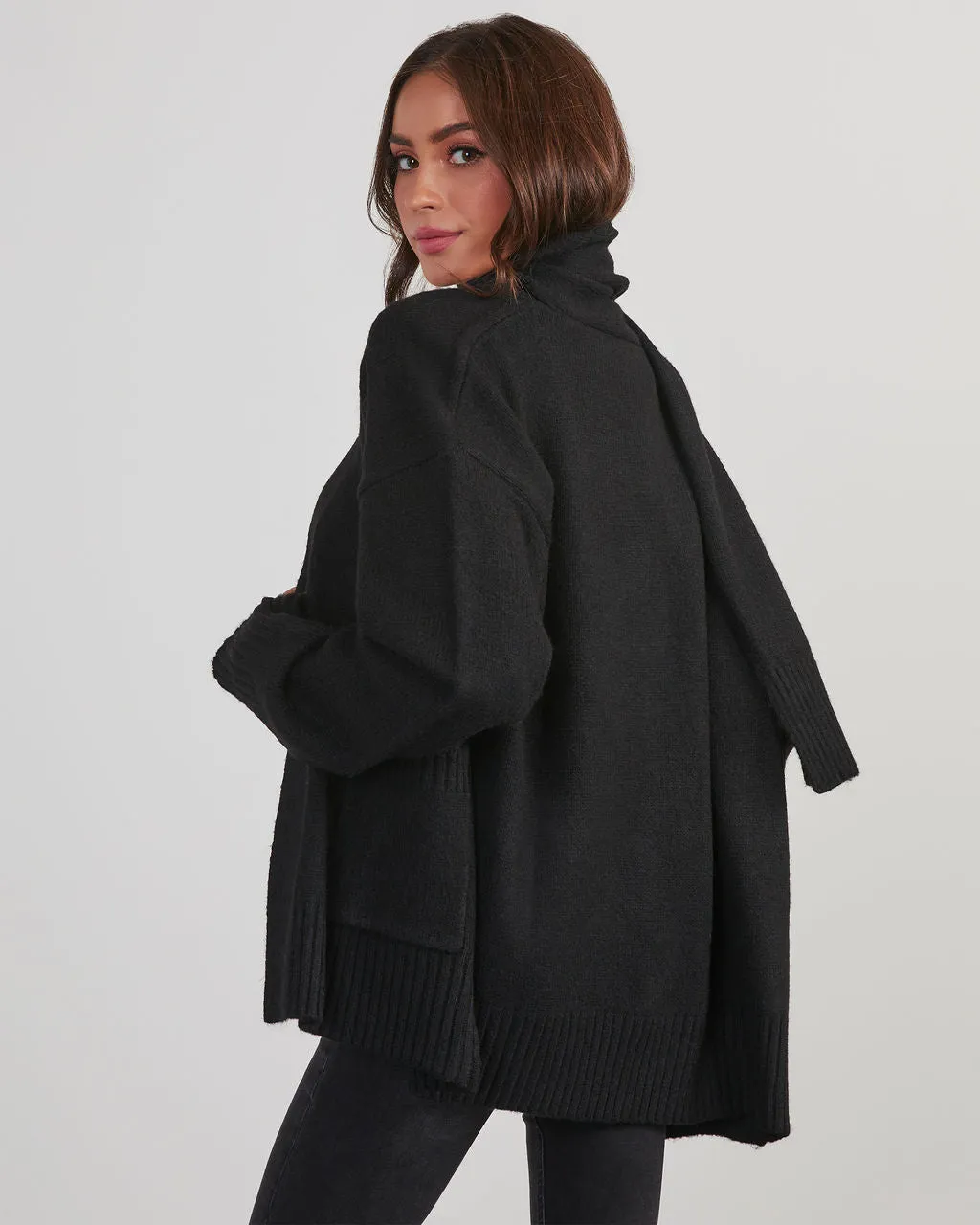 Jarvais Scarf Cardigan sold by Vici product image thumbnail 5
