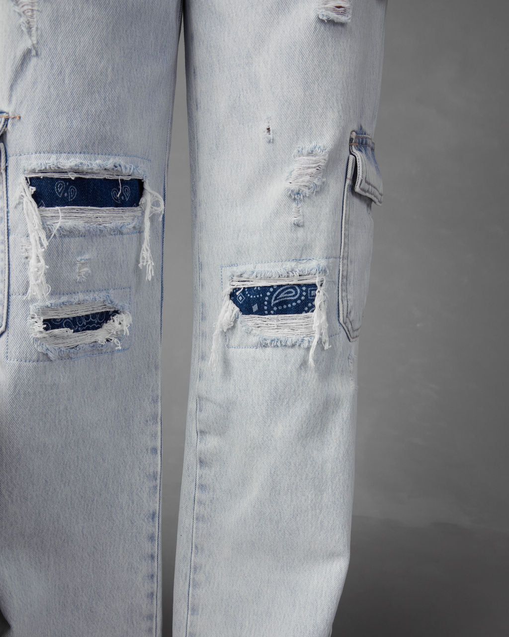 River High Waisted Cargo Jeans sold by Vici product image thumbnail 3