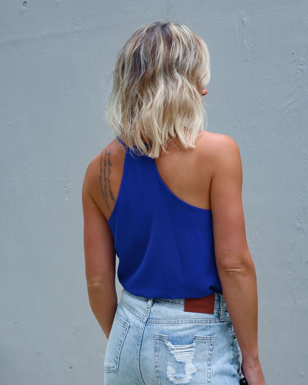 What A Sight Ruffle Neck Top sold by Vici product image thumbnail 2