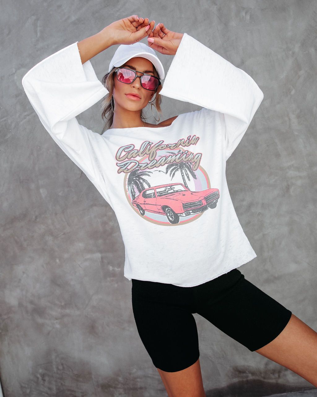 California Dreaming Vibes Bell Sleeve Top - FINAL SALE sold by Vici product image thumbnail 6