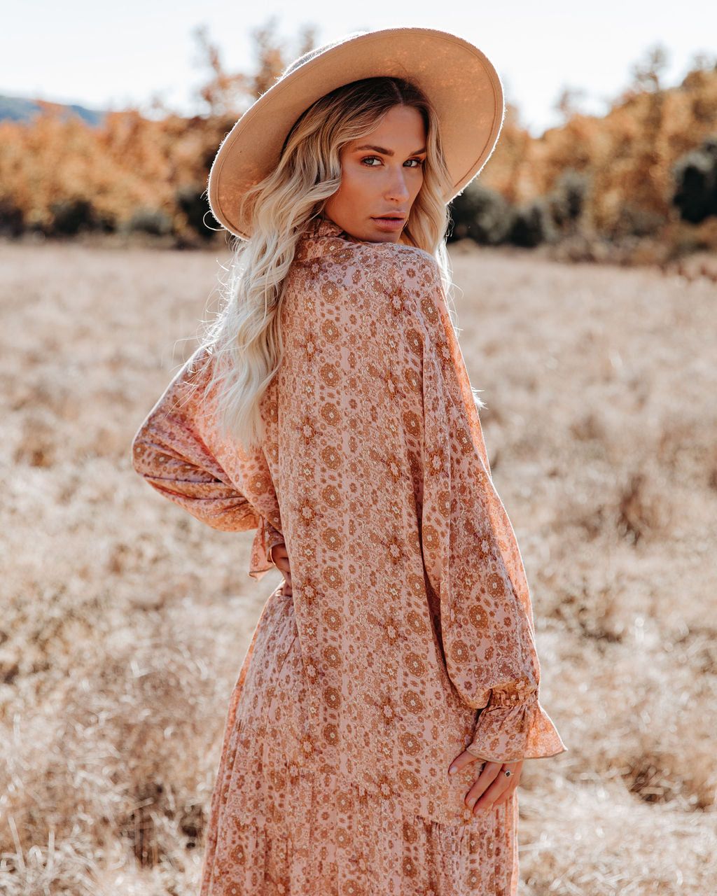 True Story Tiered Boho Maxi Dress - FINAL SALE sold by Vici product image thumbnail 2