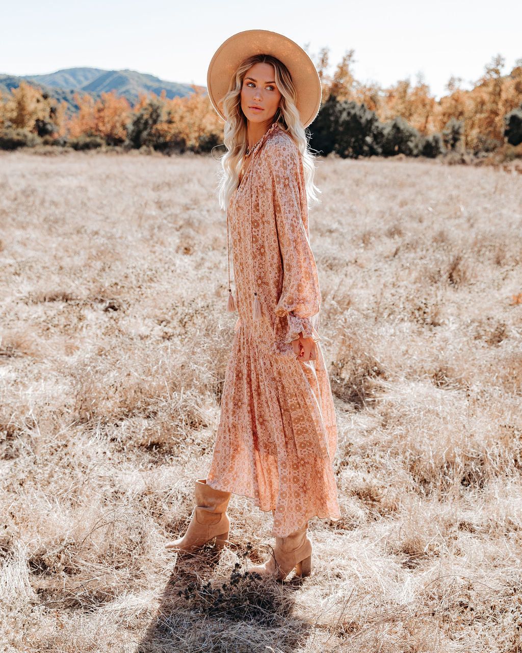 True Story Tiered Boho Maxi Dress - FINAL SALE sold by Vici product image thumbnail 9