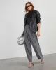 Meet And Greet Lurex Knit Trouser Pants sold by Vici