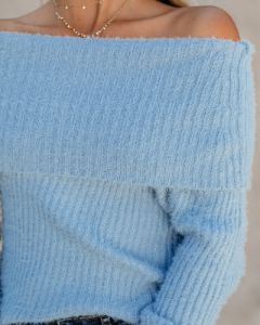 Elsie Off The Shoulder Knit Sweater - FINAL SALE sold by Vici