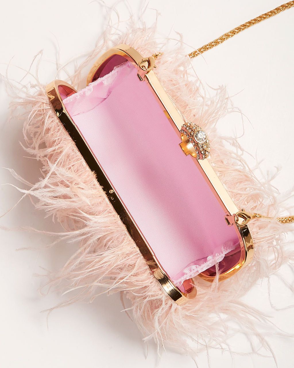 Emily Feather Clutch sold by Vici product image thumbnail 3