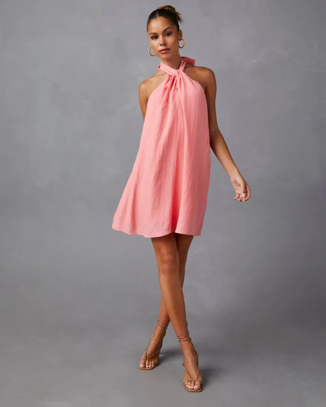 Kaliani Halter Mini Dress sold by Vici