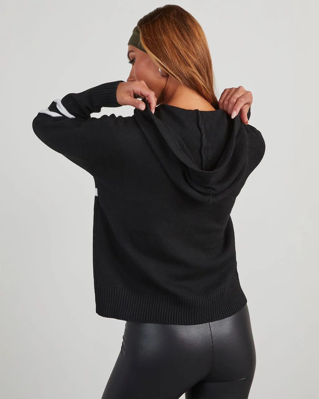 Apres Ski Knit Hoodie sold by Vici product image thumbnail 5