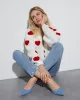 Listen To Your Heart Knit Button Front Cardigan sold by Vici