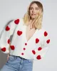 Listen To Your Heart Knit Button Front Cardigan sold by Vici
