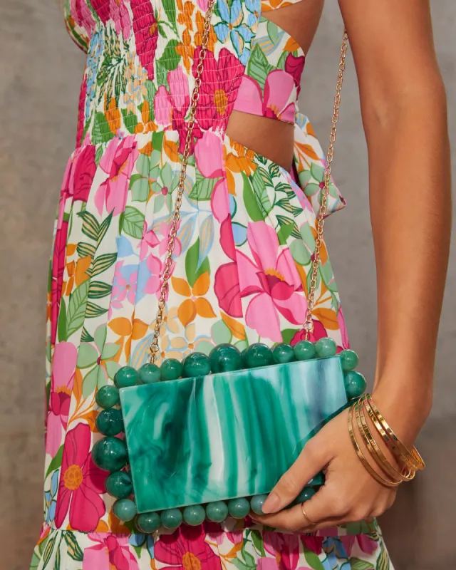 Cava Acrylic Hard Case Clutch sold by Vici