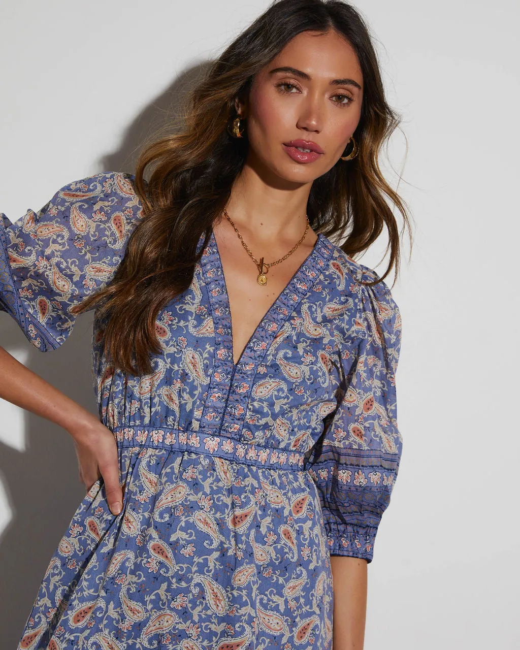 Mai Tai Printed Midi Dress sold by Vici product image thumbnail 3
