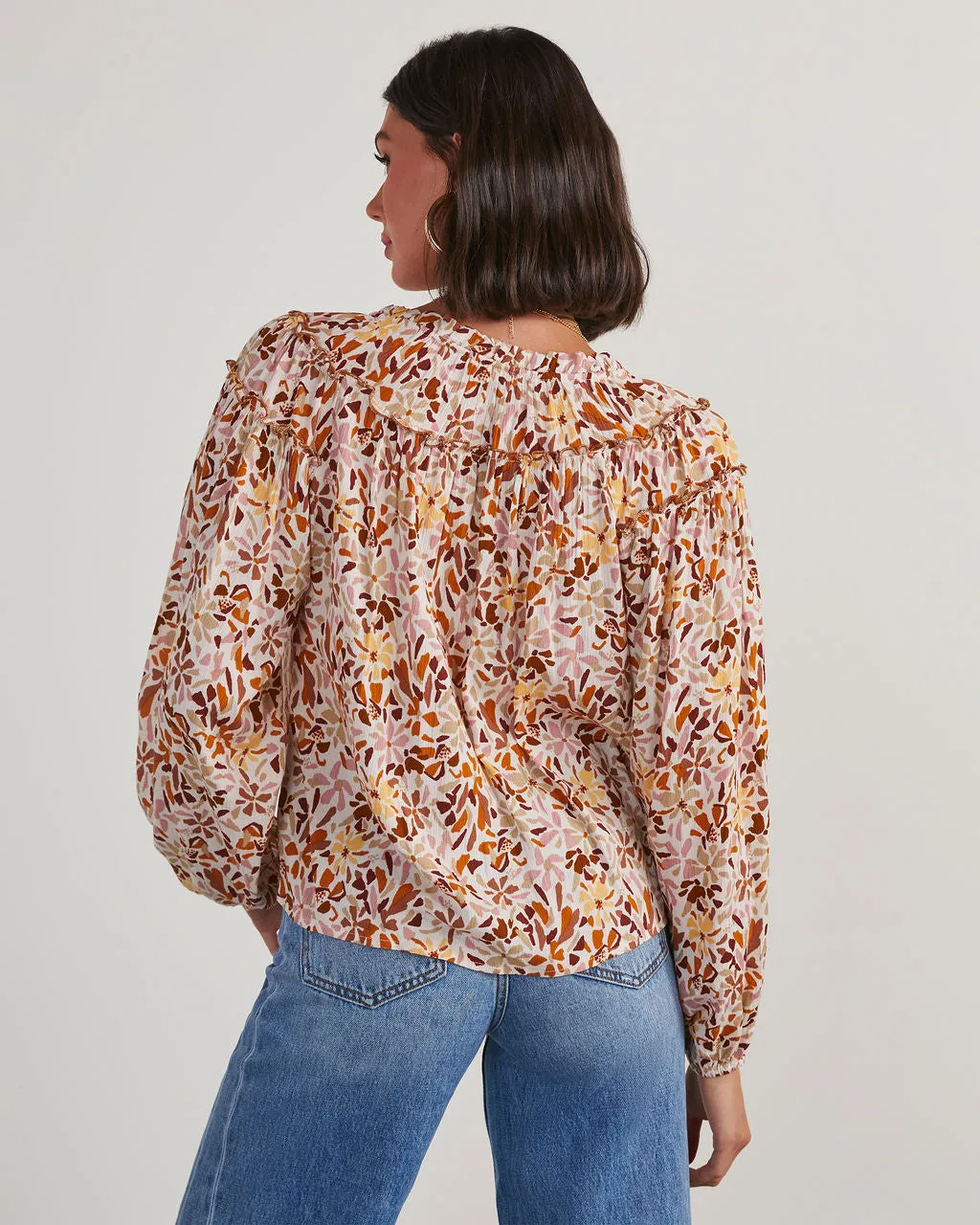 Frances Floral Peasant Blouse sold by Vici product image thumbnail 4