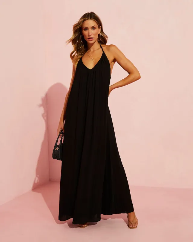 Nalani Halter Maxi Dress sold by Vici