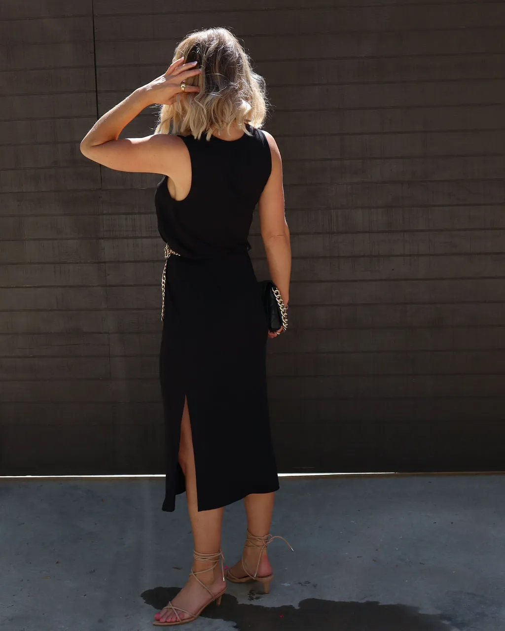 Dede Side Slit Midi Dress sold by Vici product image thumbnail 3