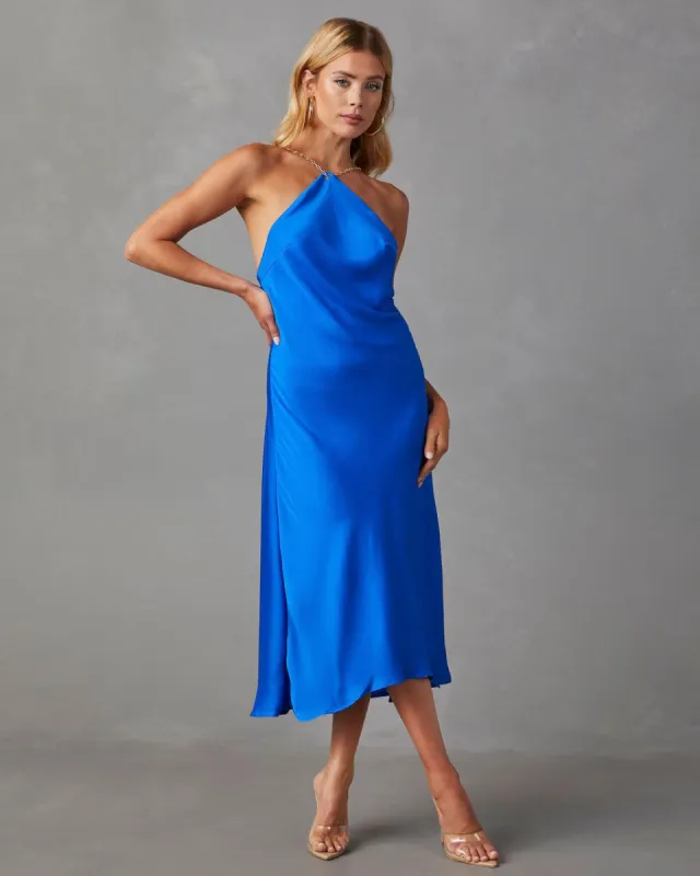 Fiorella Halter Midi Dress sold by Vici
